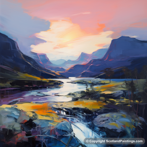 Painting - Glencoe - Glencoe