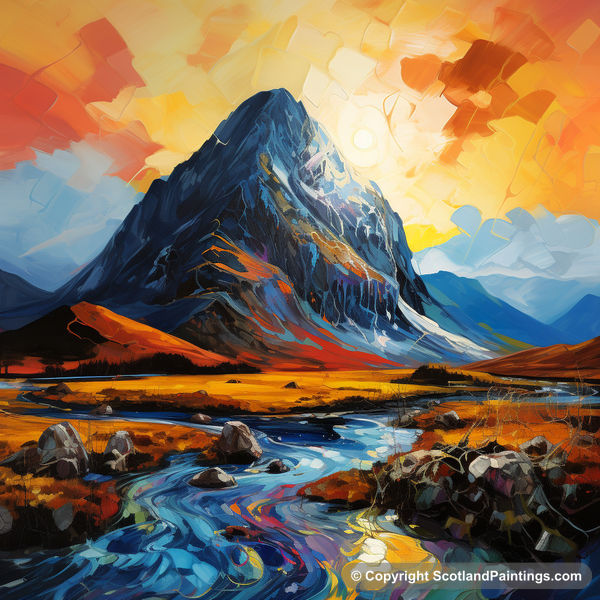 Painting - Glencoe - Glencoe