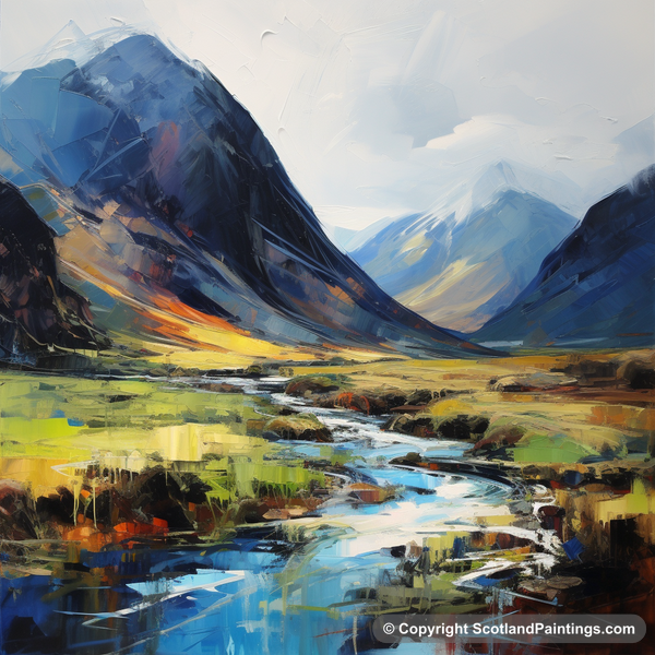 Painting - Glen Coe - Scottish Glens