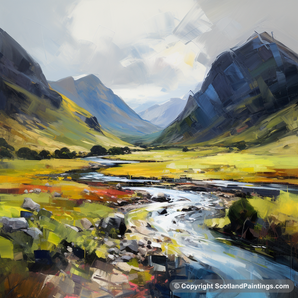 Painting - Glen Coe - Scottish Glens