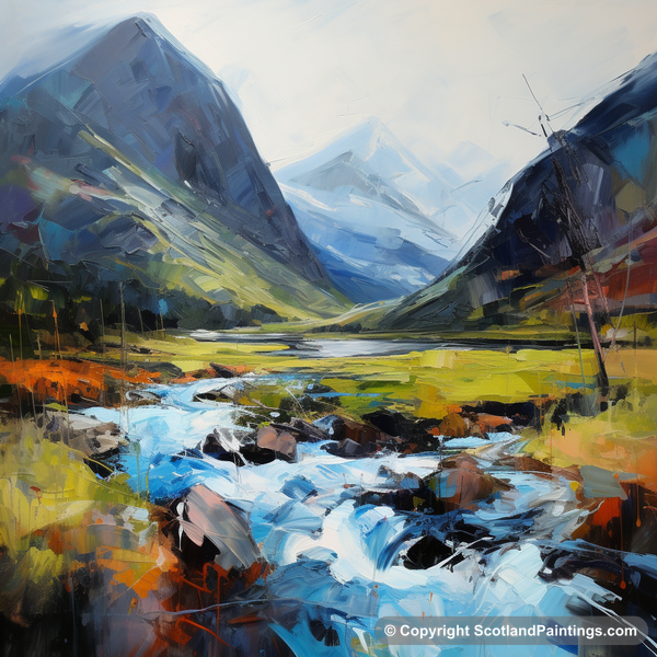 Painting - Glen Coe - Scottish Glens