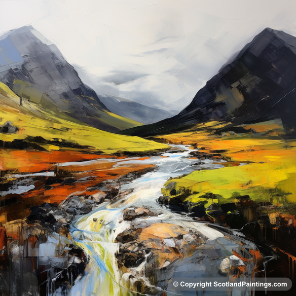 Painting - Glen Coe - Scottish Glens