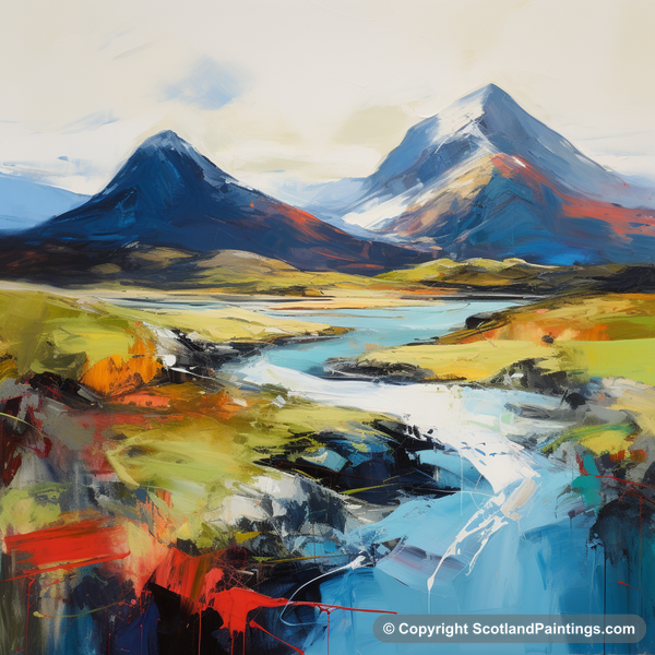 Painting - Ben More - Scottish Mountains