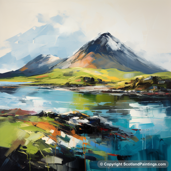 Painting - Ben More - Scottish Mountains