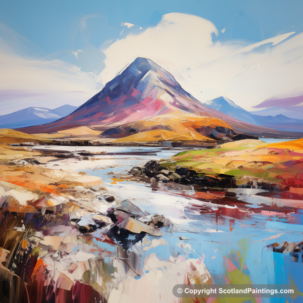 Painting - Ben More - Scottish Mountains