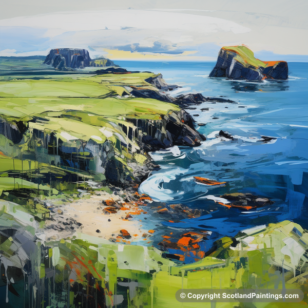 Painting - Isle of Islay - Scottish Islands