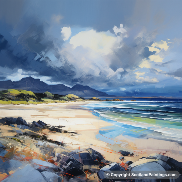 Painting - Arisaig Beach - Scottish Beaches