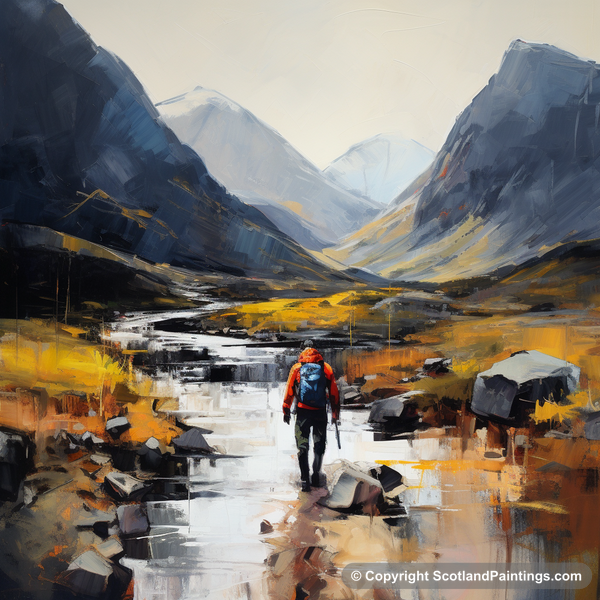 Painting - Glencoe - Glencoe