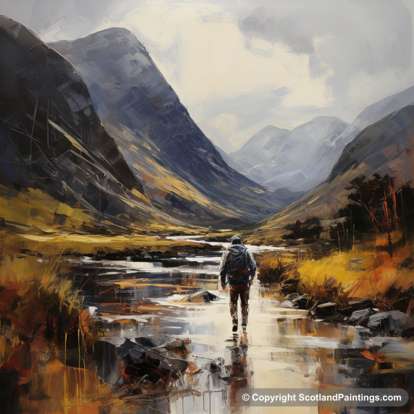 Painting - Glencoe - Glencoe