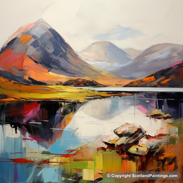 Painting - Beinn Alligin - Scottish Mountains