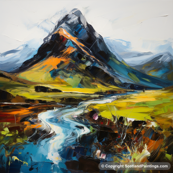 Painting - Beinn Ghlas - Scottish Munros