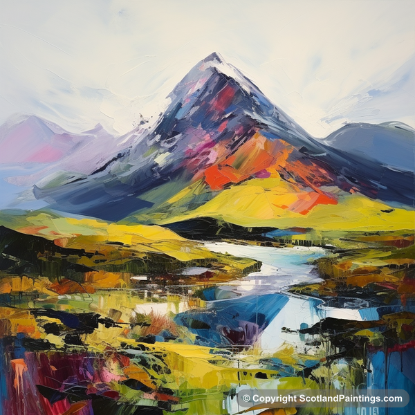 Painting - Beinn Ghlas - Scottish Munros