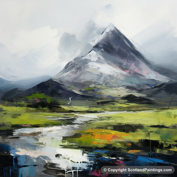 Painting - Beinn Ghlas - Scottish Munros