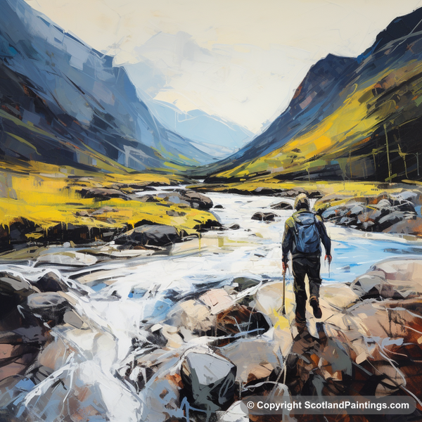 Painting - Glencoe - Glencoe