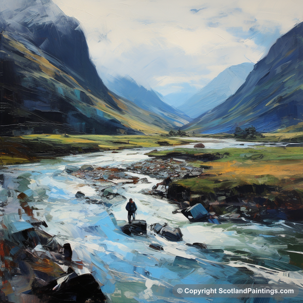 Painting - Glencoe - Glencoe