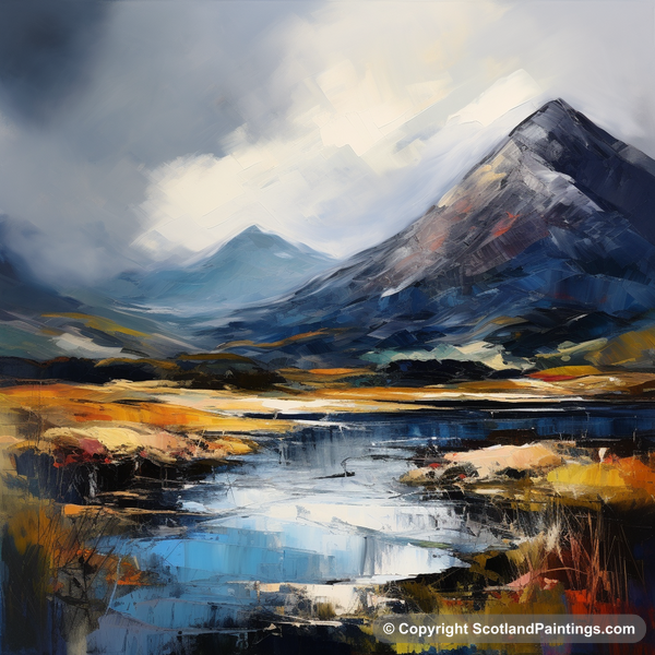 Painting - Beinn Narnain - Scottish Munros