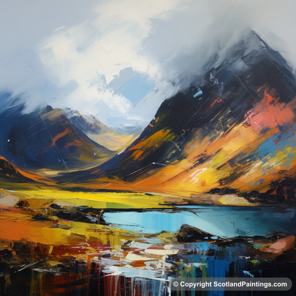 Painting - Beinn Narnain - Scottish Munros