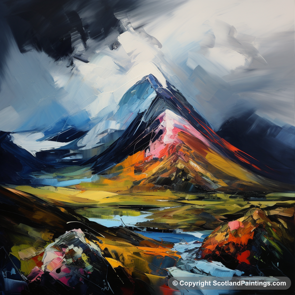 Painting - Beinn Narnain - Scottish Munros