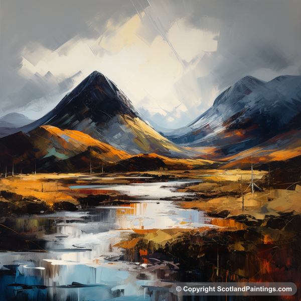 Painting - Beinn Narnain - Scottish Munros