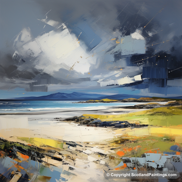 Painting - Scarista Beach - Scottish Beaches