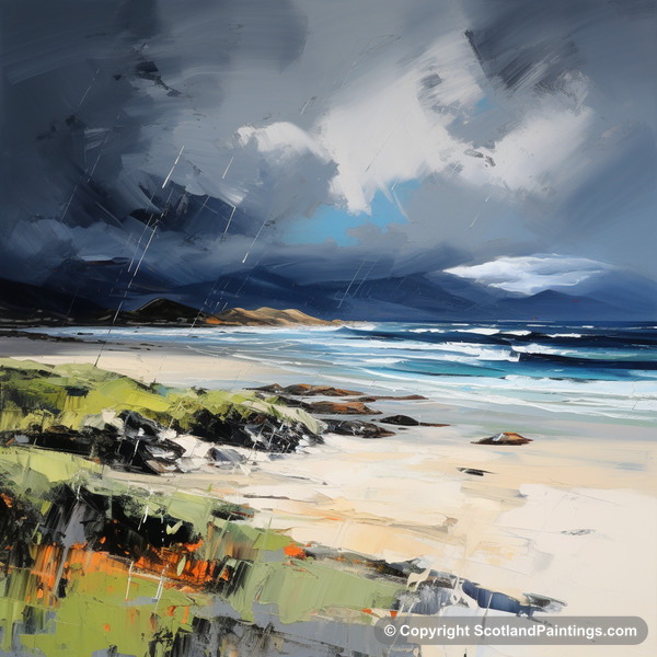 Painting - Scarista Beach - Scottish Beaches