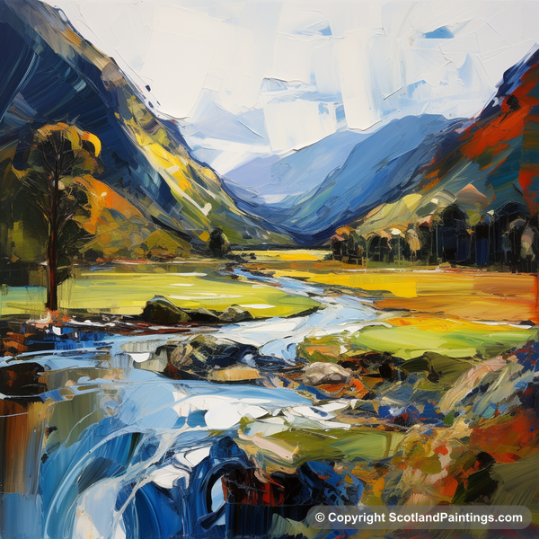 Painting - Glen Lyon - Scottish Glens