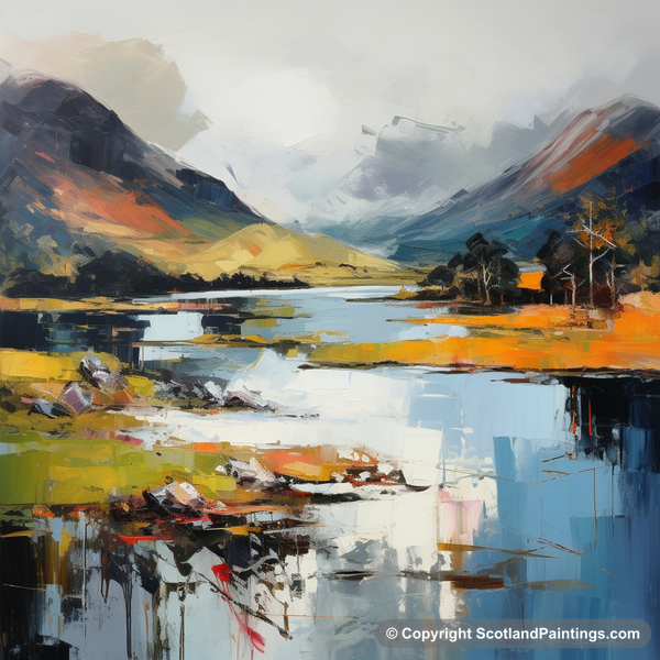 Painting - Loch Shiel - Scottish Lochs