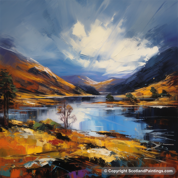 Painting - Loch Shiel - Scottish Lochs