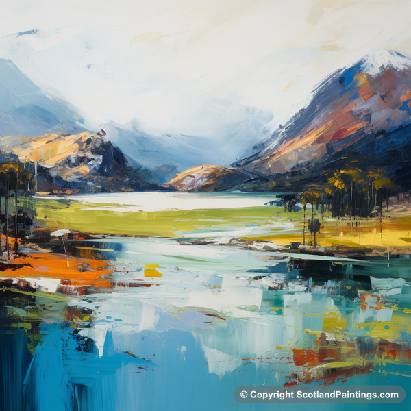 Painting - Loch Shiel - Scottish Lochs