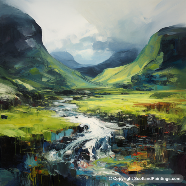 Painting - Cruach Àrdrain - Scottish Munros