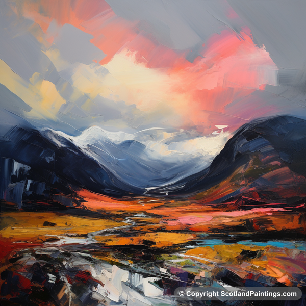 Painting - Glencoe - Glencoe