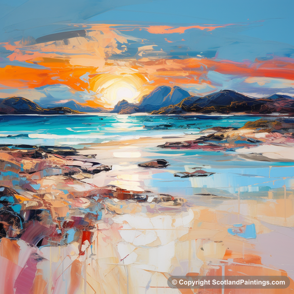 Painting - Arisaig Beach - Scottish Beaches