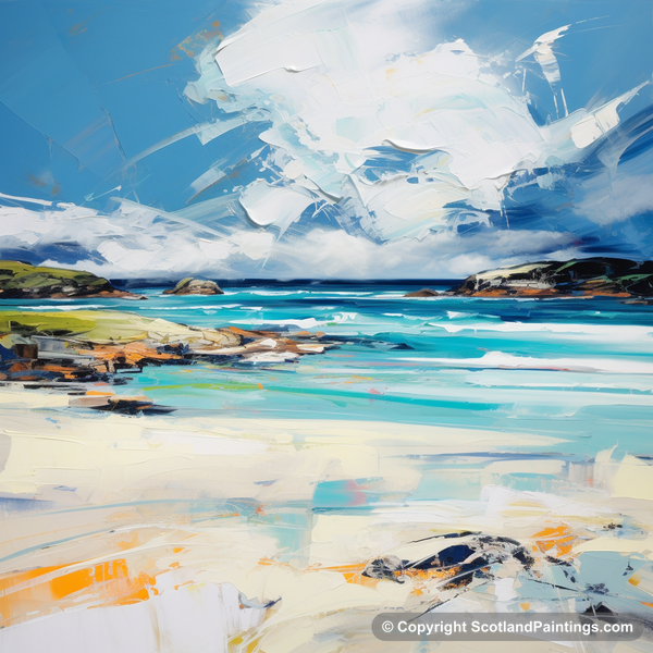 Painting - Camusdarach Beach - Scottish Coves