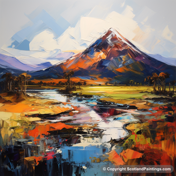 Painting - Schiehallion - Scottish Mountains