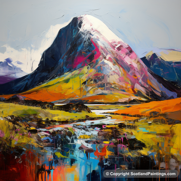 Painting - Ben Nevis - Scottish Munros