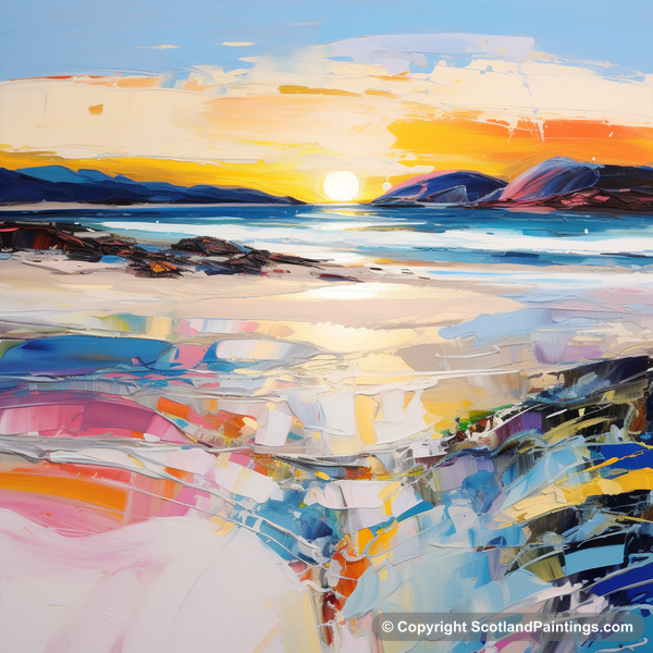 Painting - Traigh Mhor - Scottish Beaches