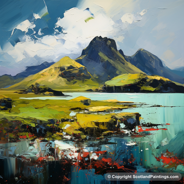 Painting - Isle of Eigg - Scottish Islands