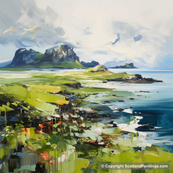 Painting - Isle of Eigg - Scottish Islands