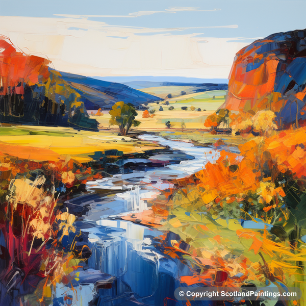 Painting - River Don - Scottish Rivers