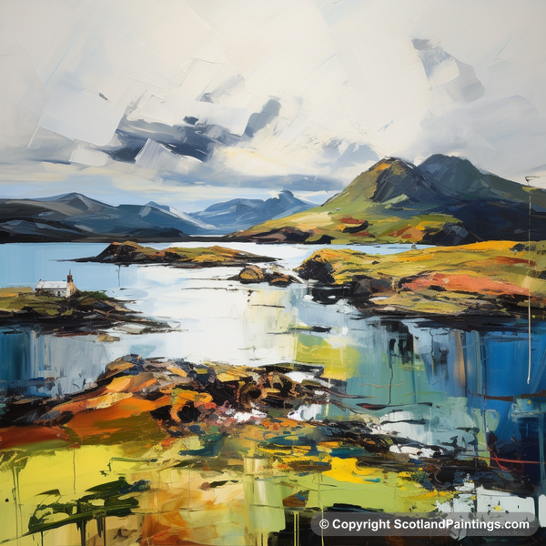 Painting - Isle of Rum - Scottish Islands