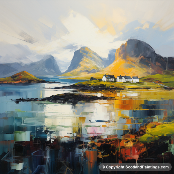 Painting - Isle of Rum - Scottish Islands