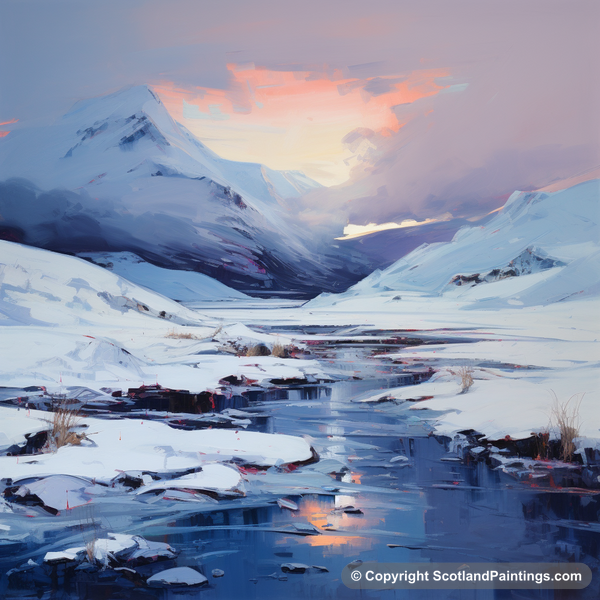 Painting - Glencoe - Glencoe