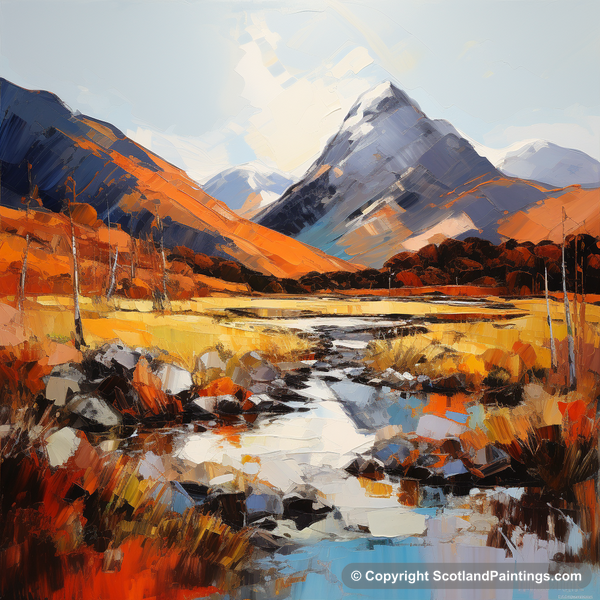 Painting - Glencoe - Glencoe