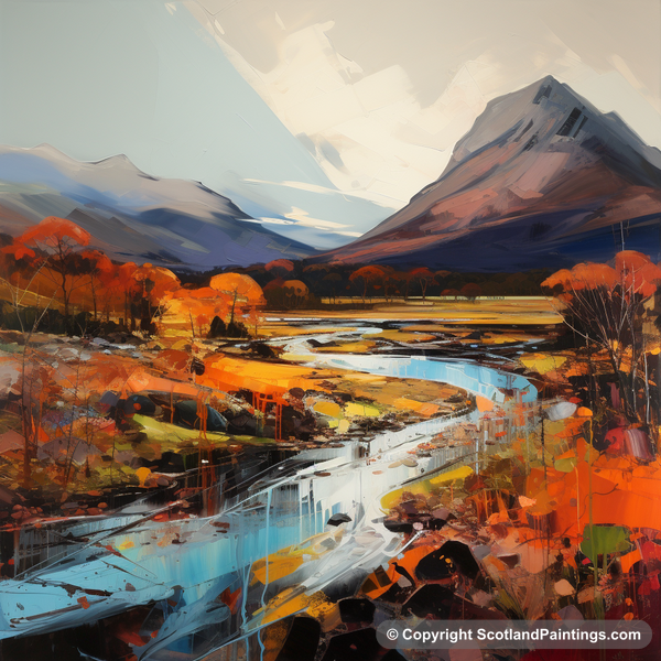 Painting - Glencoe - Glencoe