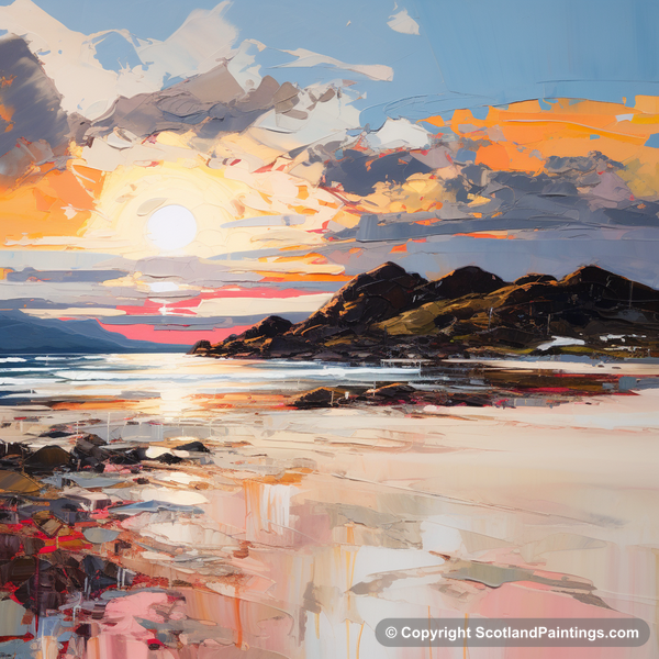 Painting - Camusdarach Beach - Scottish Beaches