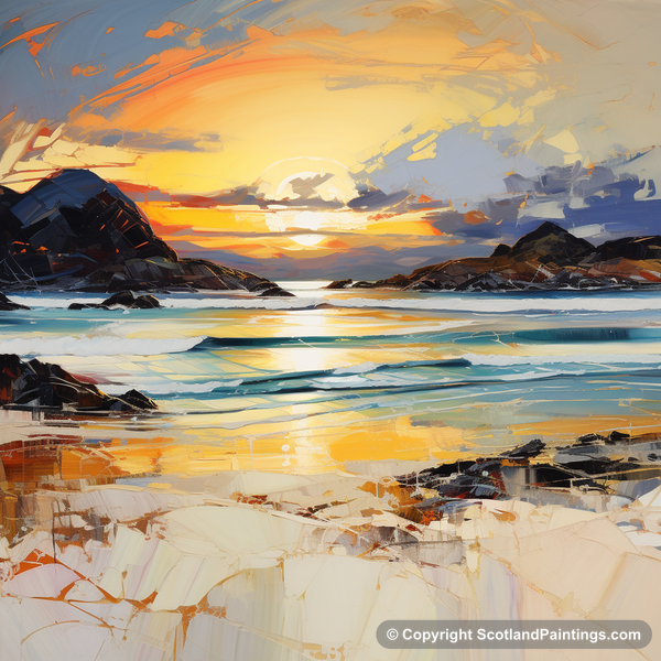 Painting - Camusdarach Beach - Scottish Beaches