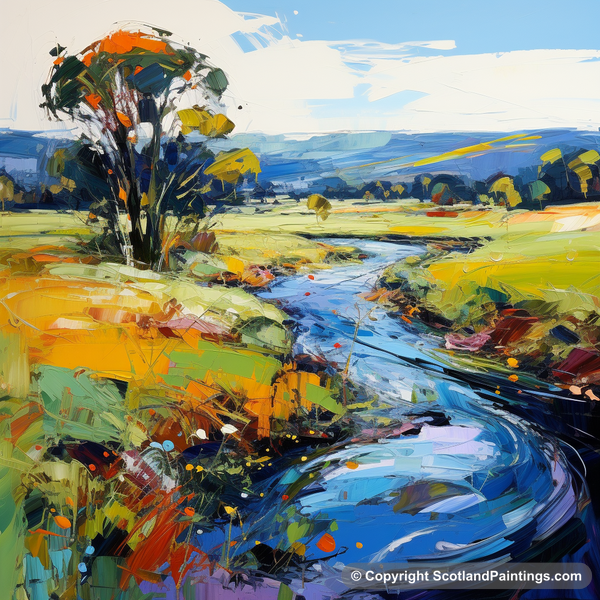 Painting - River Don - Scottish Rivers