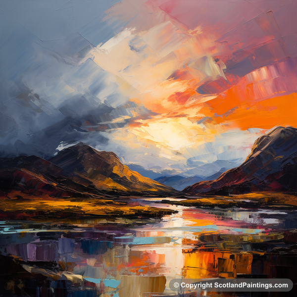 Painting - Glencoe - Glencoe