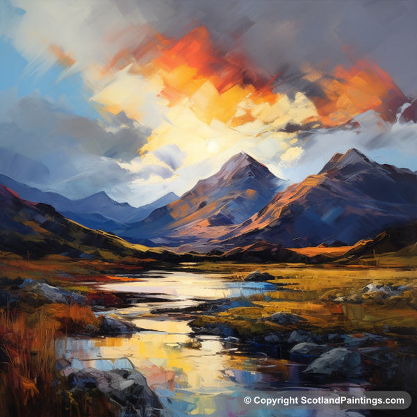 Painting - Glencoe - Glencoe