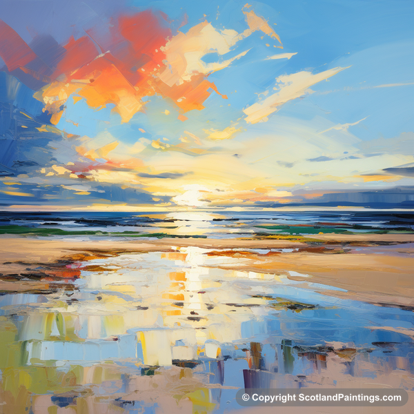 Painting - Nairn Beach - Scottish Beaches